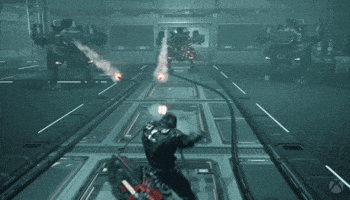 Robot Knock Back GIF by Xbox