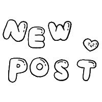 New Post Sticker