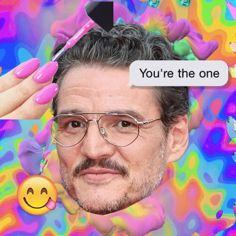 Pedro Pascal Love GIF by Anne Horel