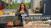 double cheeseburger cooking GIF by Rachael Ray Show