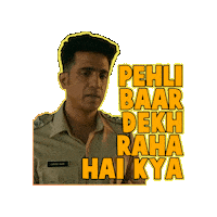 Happy Bad Cop Sticker by Hotstar