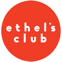 ethelsclub logo community nyc brooklyn Sticker