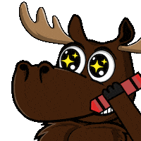 DoYouMoose love heart nft love you Sticker