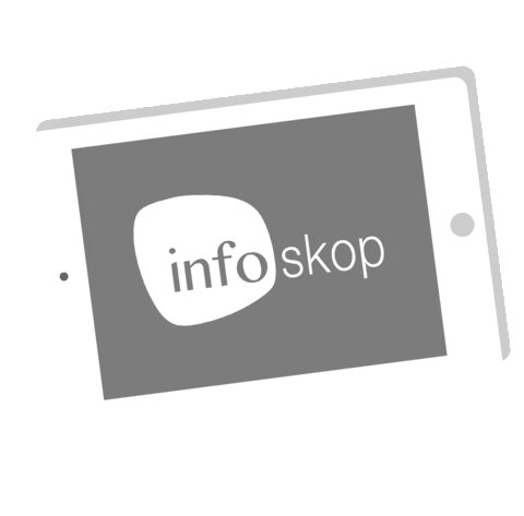 Infoskop Sticker by synMedico GmbH