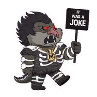 Just Kidding Lol Sticker