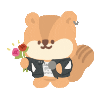 Singer Rose Sticker