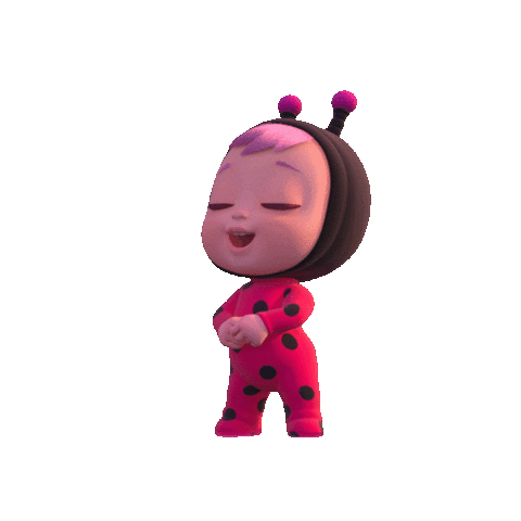 3D Baby Sticker by Kitoons