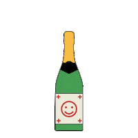 Cheers Sticker by HANJAN