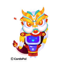 cardspal cny chinese new year lunar new year fortune Sticker