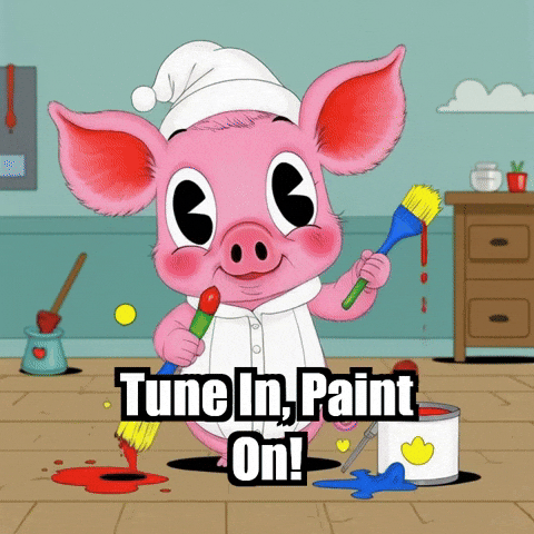 Art Tune In GIF by The Pigasso