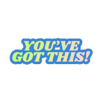 You Can Do It Good Luck Sticker by Creative Technology & Design at FIT