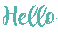 Hello Sticker