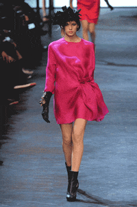 pink glove GIF by fashgif