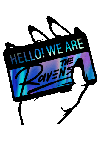 Ravens Sticker by ASF brush
