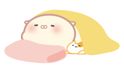 Tired Night Sticker