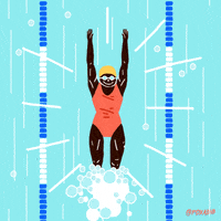 Alia Atkinson Swimming GIF by Animation Domination High-Def