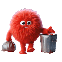 Happy Monster Sticker