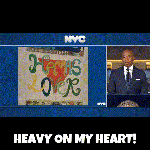 New York Heart GIF by Eric Adams