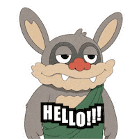 Wave Hello Sticker