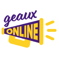 Lsu Tigers Sticker by LSU Online