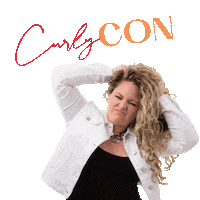 Curlycon Sticker by Alecia May