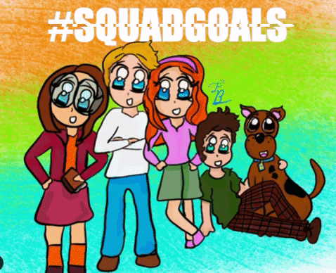 lizyb_art giphygifmaker art scooby doo scooby GIF