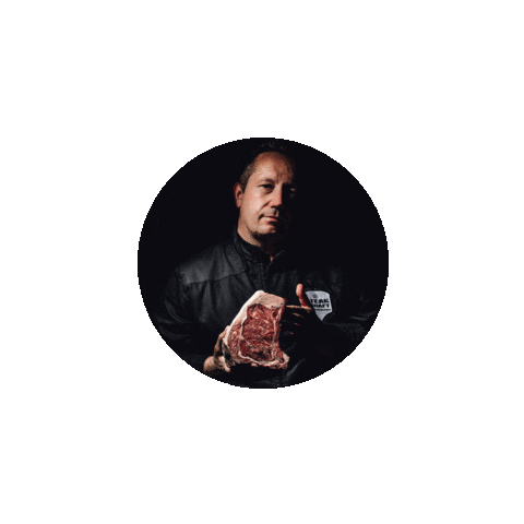 Bbq Steak Sticker by Der Ludwig