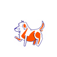 happy golden retriever GIF