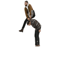 shuifunk jump band bounce funk Sticker