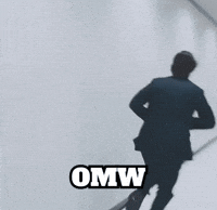 On My Way Run GIF