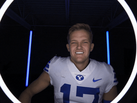 Byu Football Sport GIF by BYU Cougars