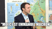 emmanuel macron citation GIF by franceinfo
