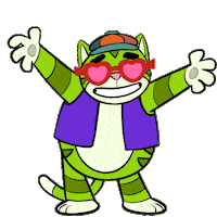 I Love You Hug Sticker by Holler Studios