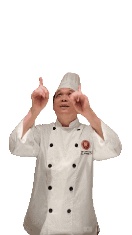 jusignatures giphyupload newpost chef pointup Sticker