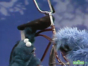 muppetwiki giphyupload eat bicycle monsters GIF