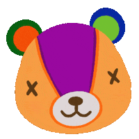 Animal Crossing Bear Sticker