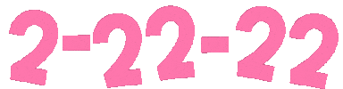 February 22 Pink Sticker