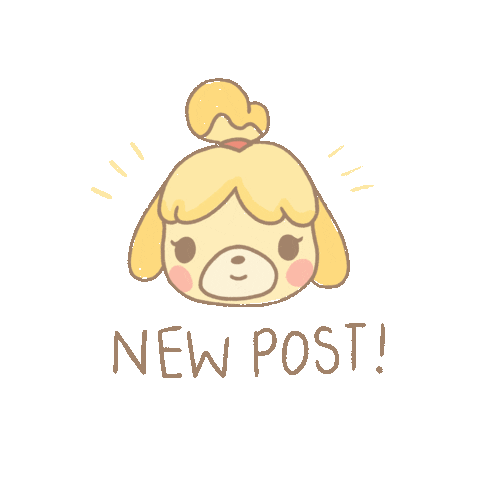 kayledoodles giphyupload new post animal crossing Celeste Sticker
