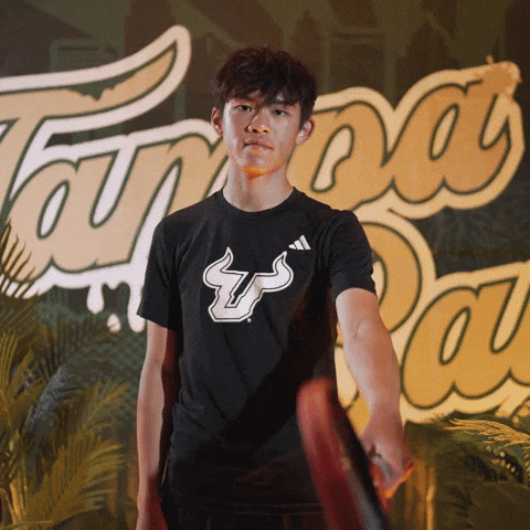 South Florida Tennis GIF by USF Athletics