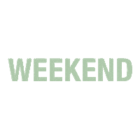 Weekend Sticker by Regards Lauryn