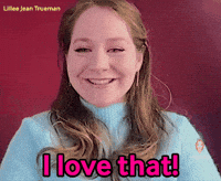 I Love That Smile GIF by Lillee Jean Trueman