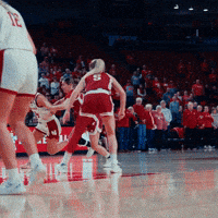 Ncaa Womens Basketball Nebrasketball GIF by Huskers