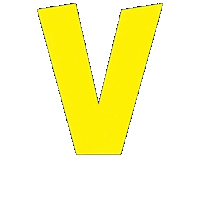 volgch logo v bounce bouncy Sticker