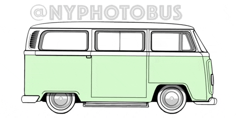 nyphotobus giphyupload nyc bus van GIF