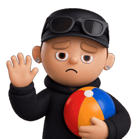 Sad End Of Summer Sticker by OneFootball Heads