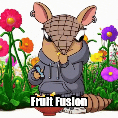 Garden Armadillo GIF by Chillo Dillo
