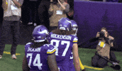 Dance Celebration GIF by Minnesota Vikings