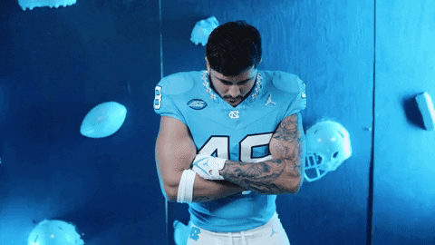 North Carolina Football GIF by UNC Tar Heels