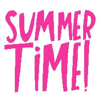 katievaz summer typography summertime handlettering Sticker