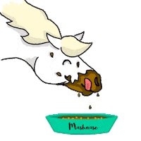 shadowfax_adventures horse pferd mash schattenfell Sticker